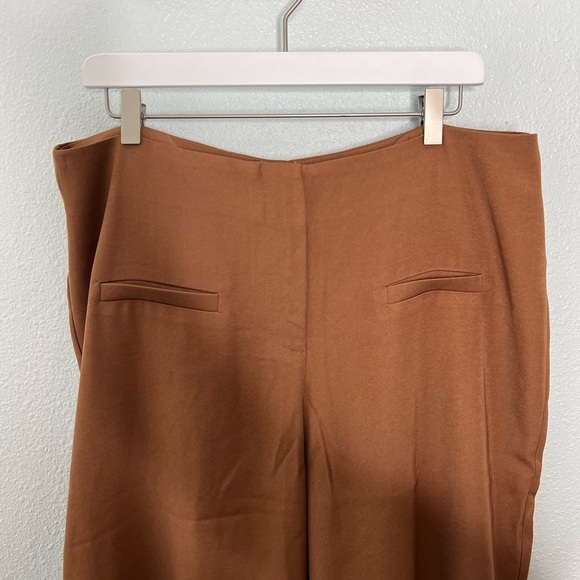 Princess Polly NWOT Mansfield Brown Wide Leg Pants - Picture 5 of 8